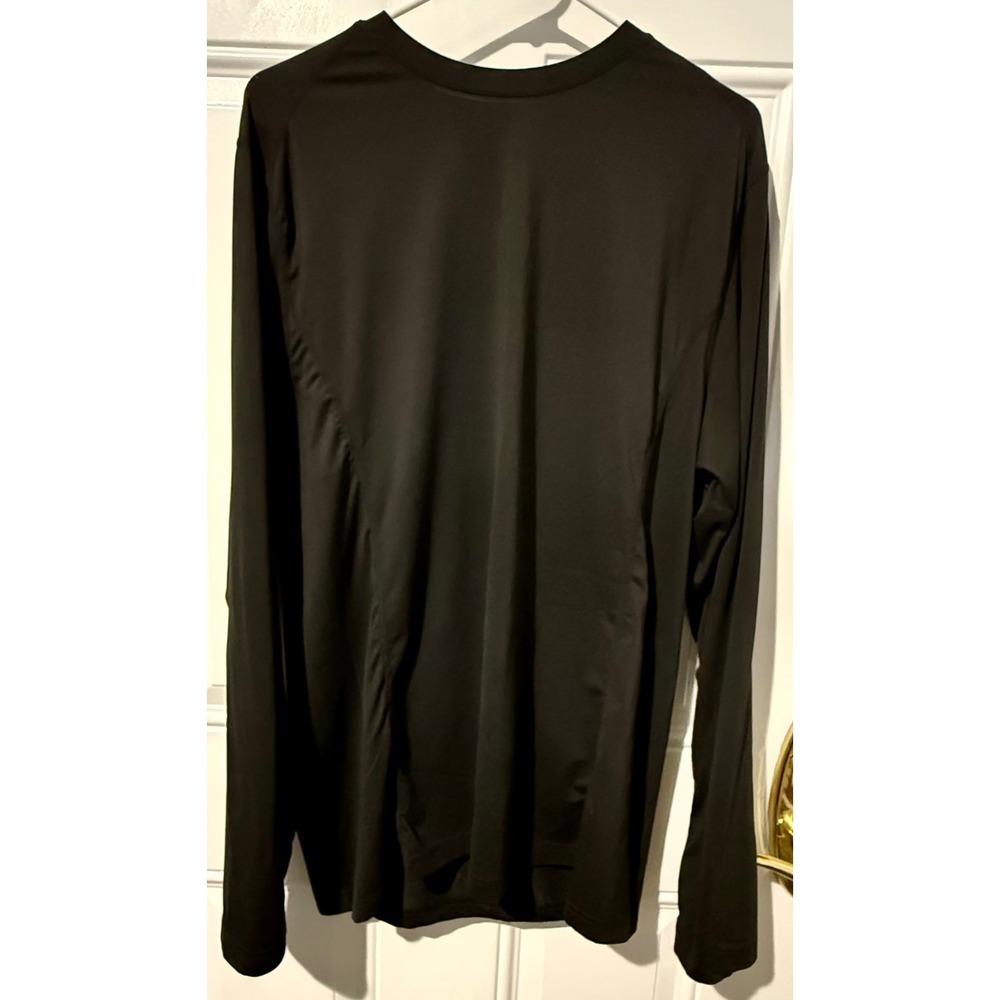 Barn Door Big Chill 2X-Large Excellent Black Performance Thumbhole Shirt XL09533
